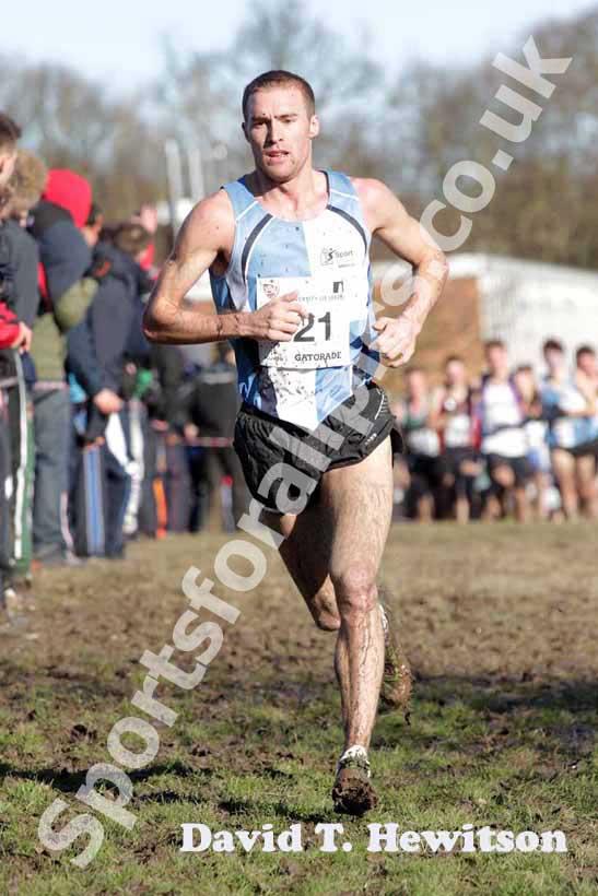 Stephen Scullion leads the 2013 BUCS Cross Country Championships.